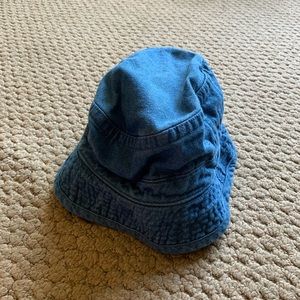 Kids denim bucket hat